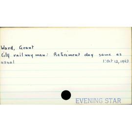 Ward, Grant
