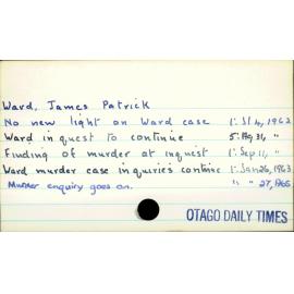 Ward, James Patrick