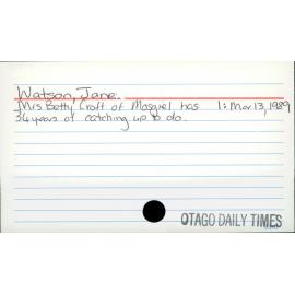 Watson, Jane