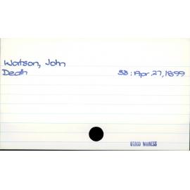 Watson, John