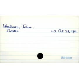 Watson, John