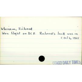 Whinam, Richard