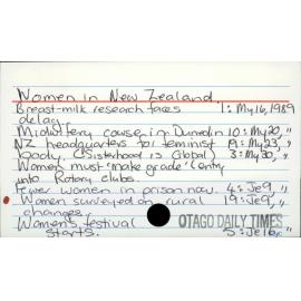 Women in New Zealand