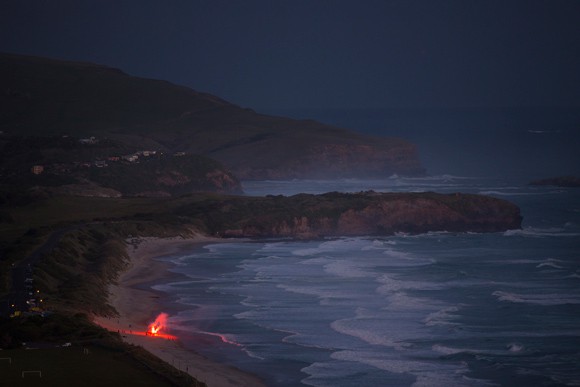 Public Flare Display and Rescue Demonstration