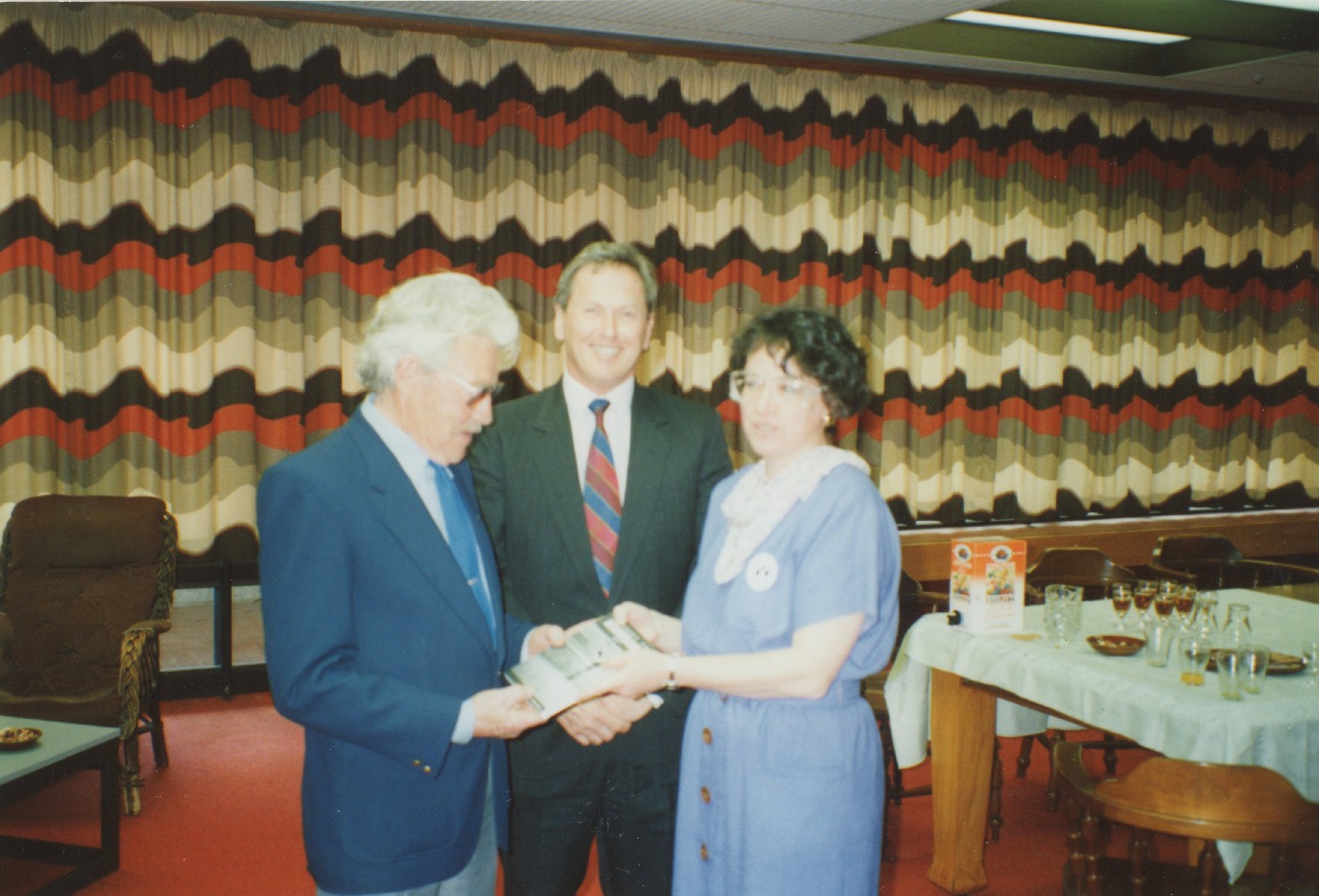 J G Johnston, Richard Walls and Allison Dobbie