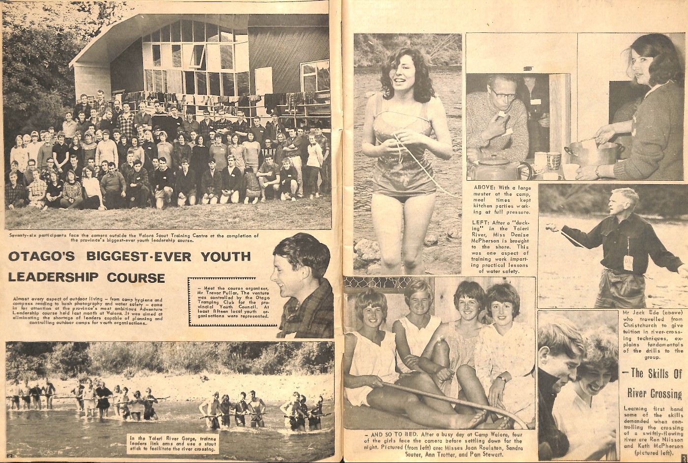  Youth Leadership course Waiora 1966