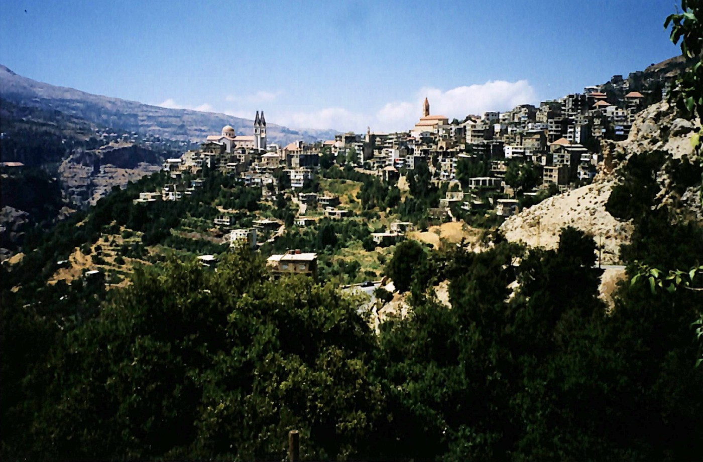 Becharre is the village in Lebanon where many Dunedin Lebanese come from. This photo of Becharre was taken in August 1999 by Suraya Langston.
https://dunedin.recollect.co.nz/nodes/view/199865
