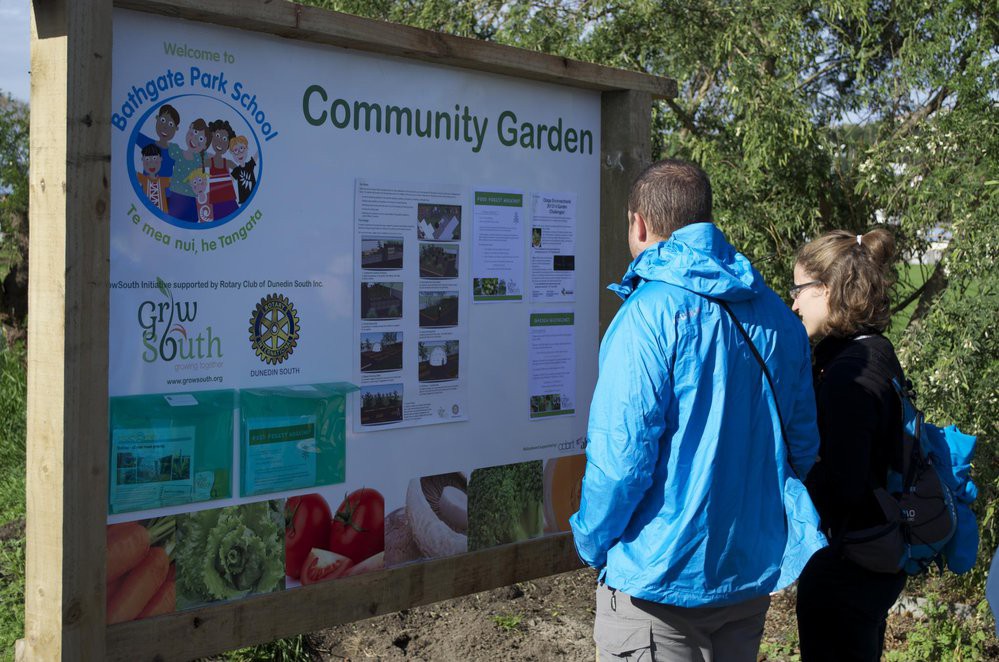 Launch of Growsouth - Bathgate Park School Community Garden 