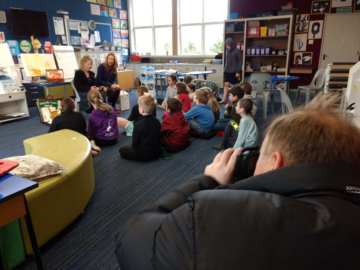 Local authors inspire school children via Dunedin UNESCO City of Literature workshop tour
