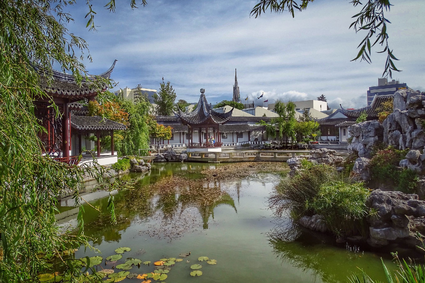 Official opening of Lan Yuan Chinese Garden
