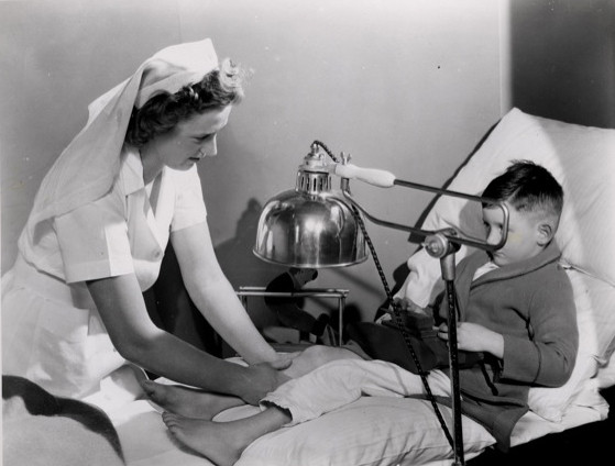 Image from The Frank Weedon Collection,
School of Physiotherapy, University of Otago,
https://otago.ourheritage.ac.nz/items/show/7975