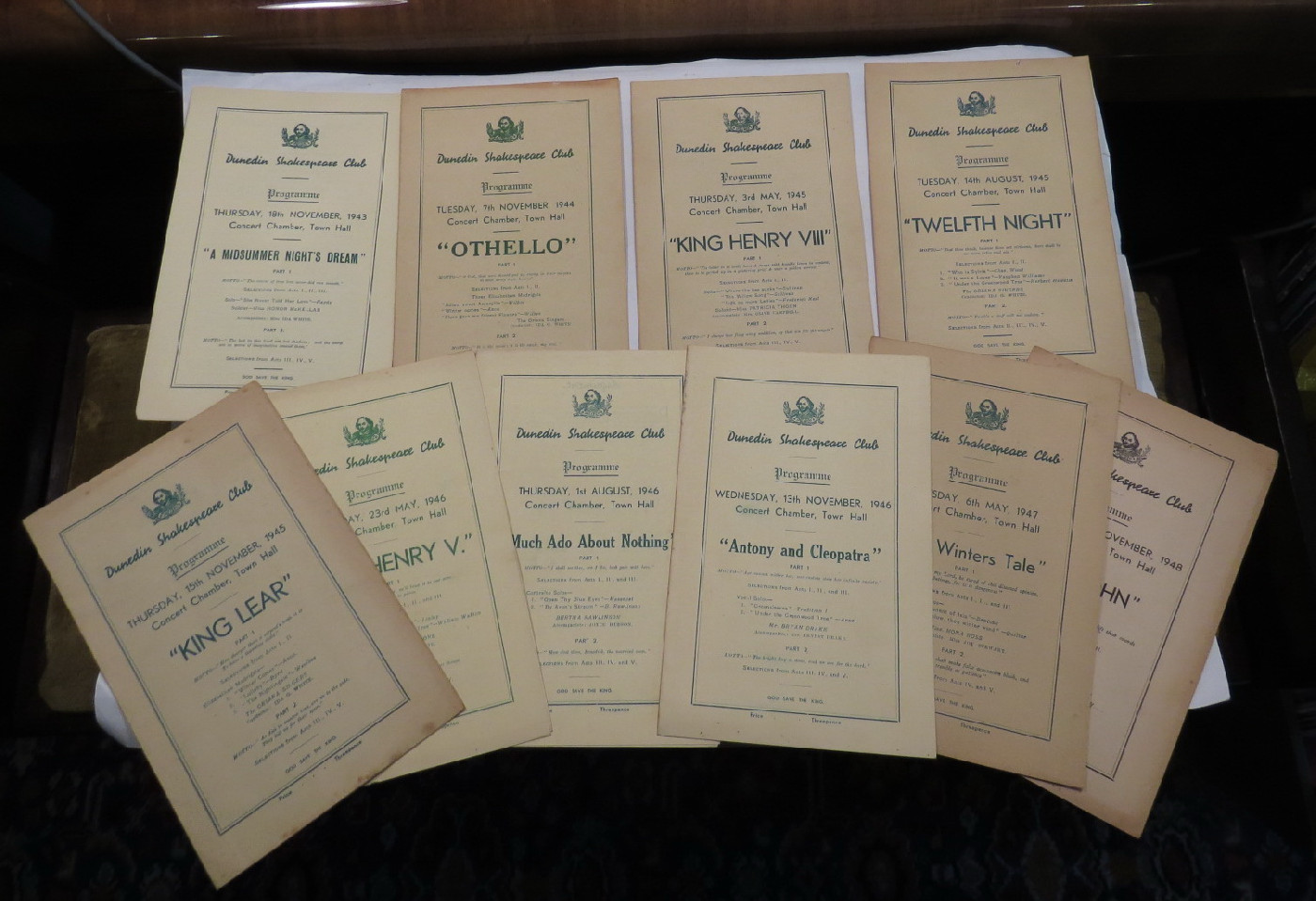 The Dunedin Shakespeare Club