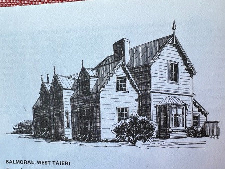 Drawing by Audrey Bascand, 1970