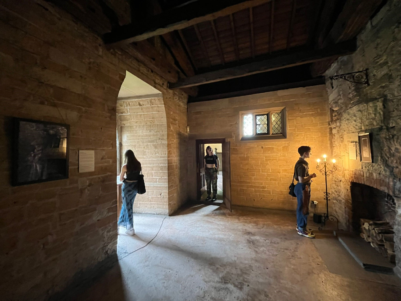 David Elliot's artwork displayed at Newstead Abbey