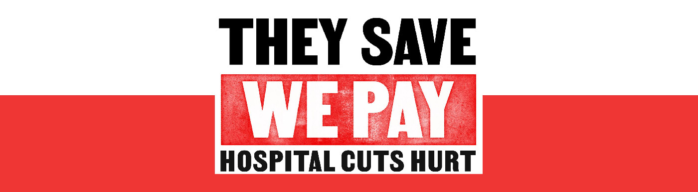 They Save We Pay Dunedin Hospital public march