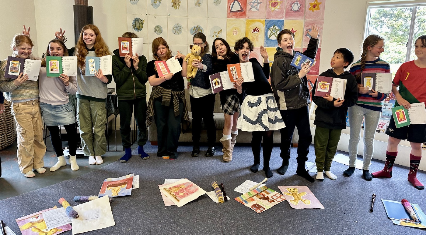 'Teddy’s Life Journey' delights and inspires young poets at Dunedin Rudolf Steiner School