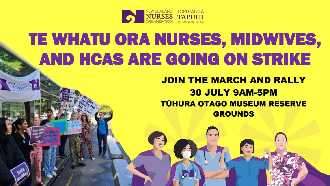 New Zealand Nurses Organisation (NZNO) strike