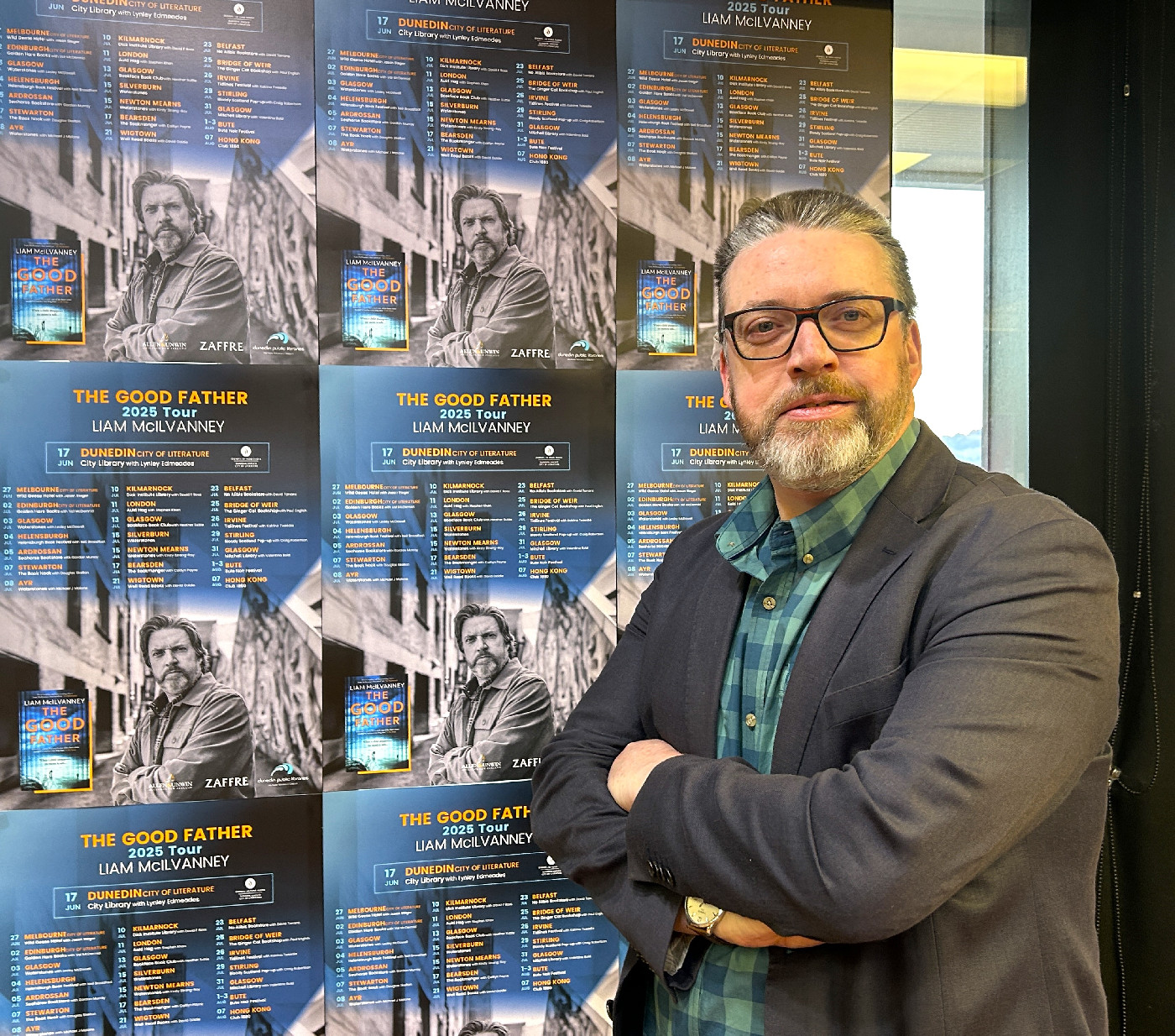 Liam McIlvanney Kicking Off World Tour for Latest Thriller The Good Father