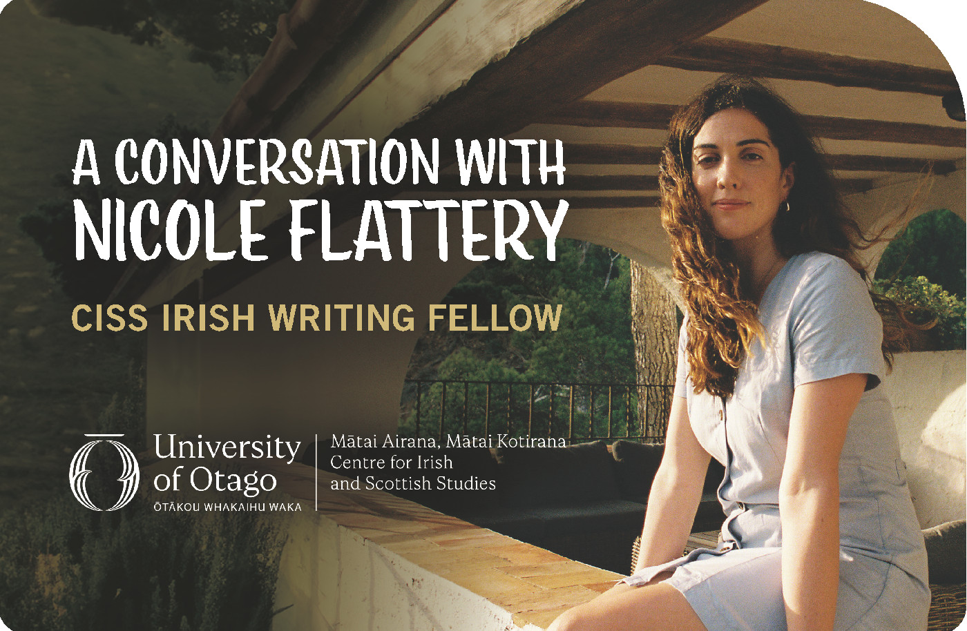 A Conversation with Nicole Flattery - CISS Irish Writing Fellow 2025