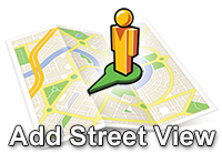 Click to open Street View editor for Geo location